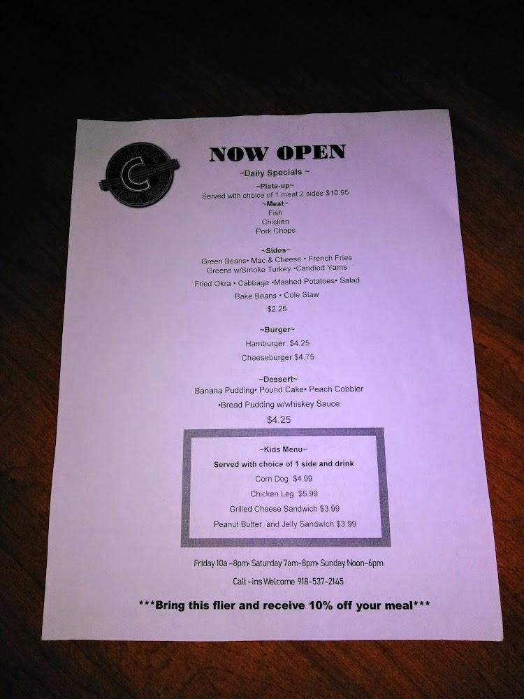 Momma C's Soul Food Kitchen Menu image 4